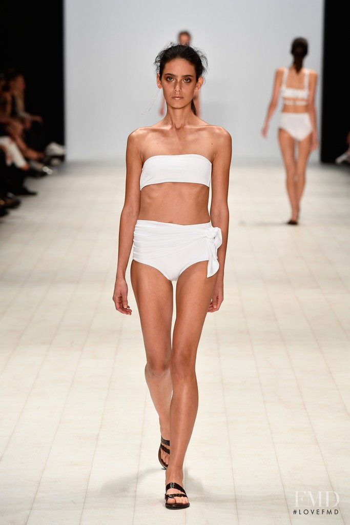 Talia Berman featured in  the Palm Swimwear fashion show for Resort 2017