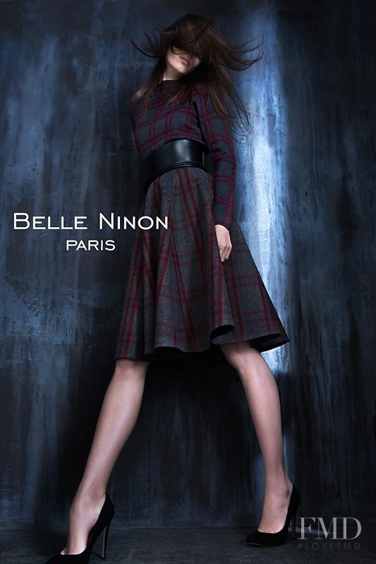 Ella Zadavysvichka featured in  the Dawei by Belle Ninon advertisement for Autumn/Winter 2015