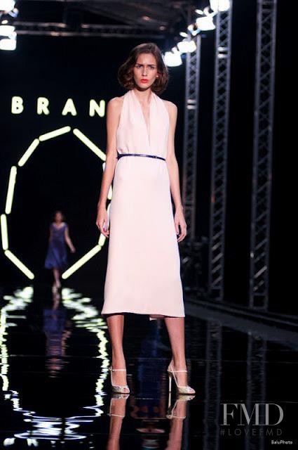 Ella Zadavysvichka featured in  the Obrani fashion show for Spring/Summer 2013