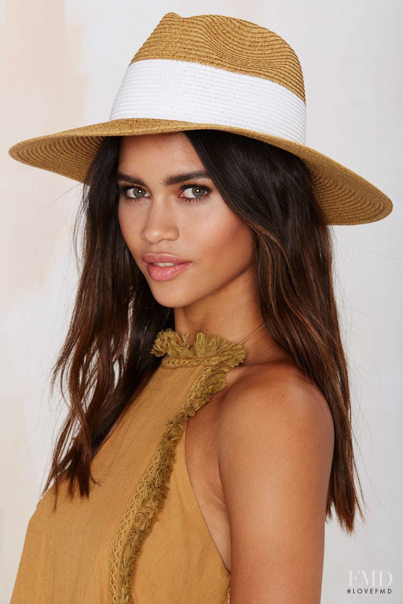 Karol Santos featured in  the Nasty Gal catalogue for Autumn/Winter 2015