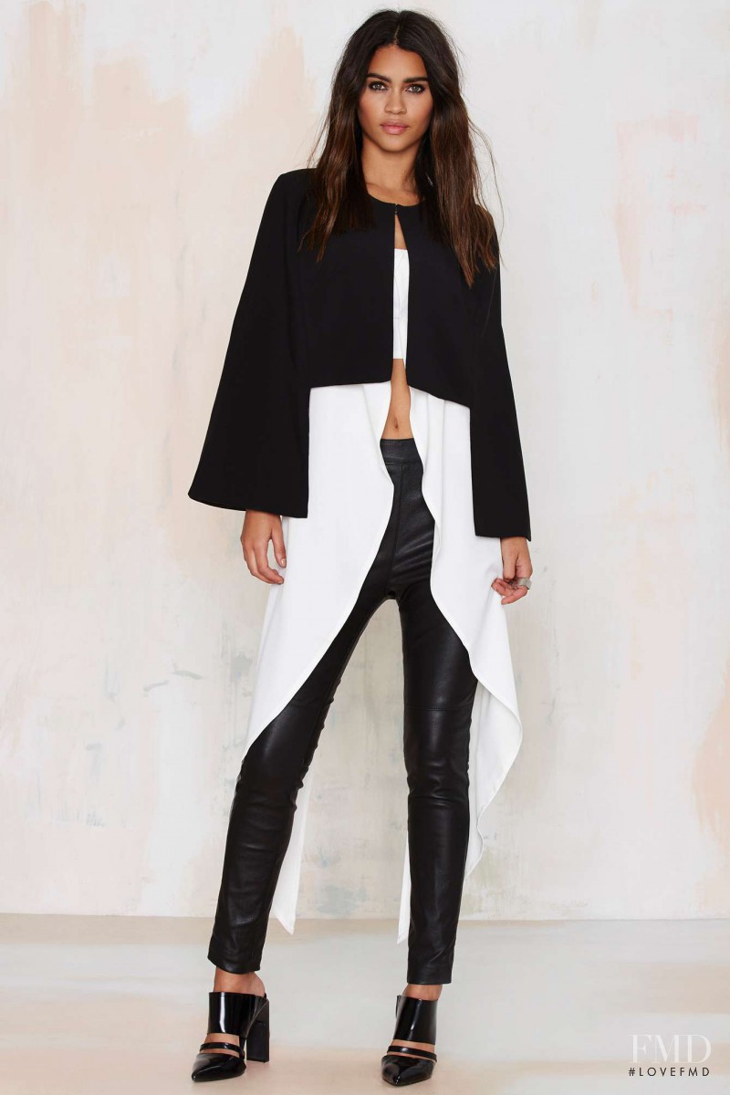 Karol Santos featured in  the Nasty Gal catalogue for Autumn/Winter 2015