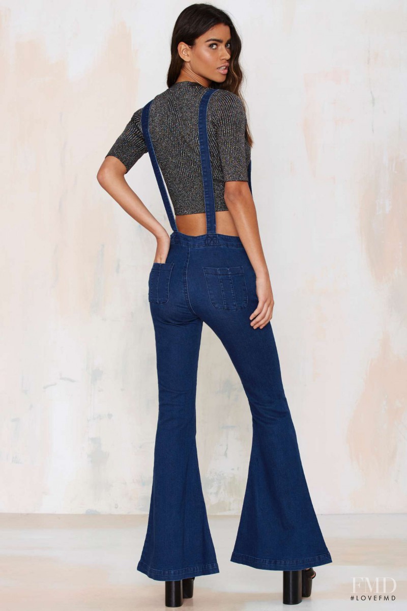 Karol Santos featured in  the Nasty Gal catalogue for Autumn/Winter 2015