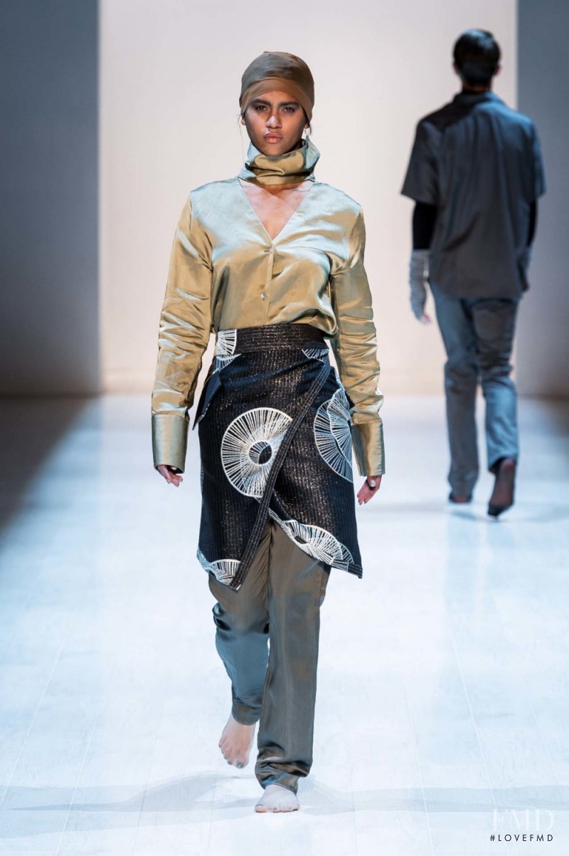 Karol Santos featured in  the Han fashion show for Spring/Summer 2015
