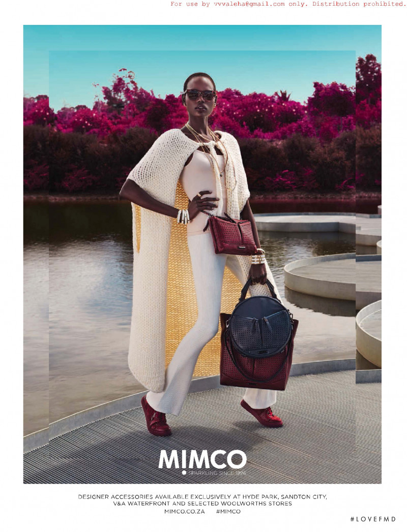 Mimco advertisement for Spring/Summer 2015