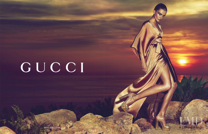 Gucci advertisement for Cruise 2014