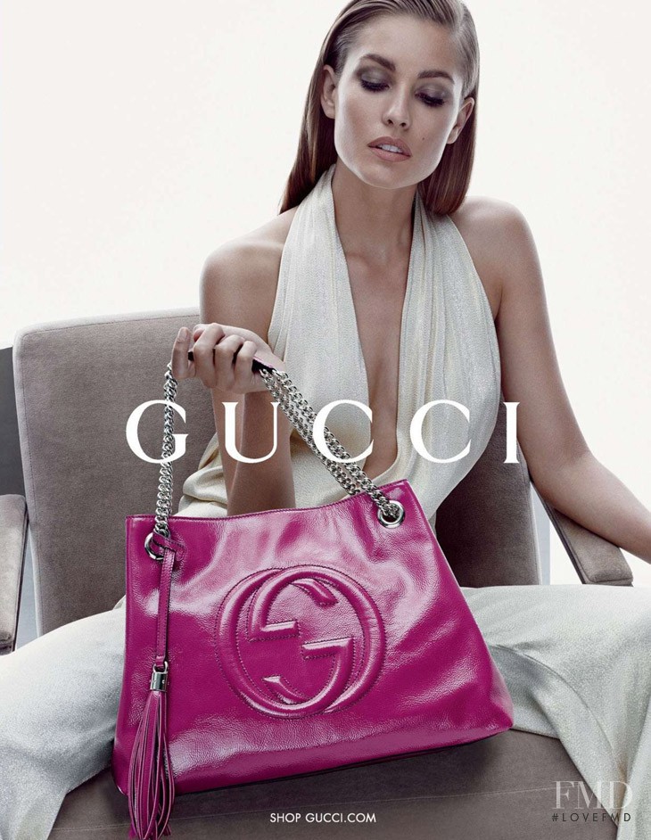 Nadja Bender featured in  the Gucci Accessories advertisement for Cruise 2014