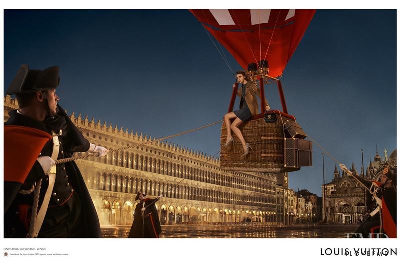 Arizona Muse featured in  the Louis Vuitton \'The Art of Travel\' 2 advertisement for Cruise 2014