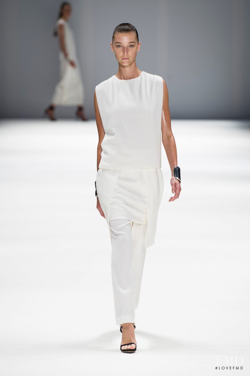 Stephanie Joy Field featured in  the Strateas Carlucci fashion show for Spring/Summer 2014
