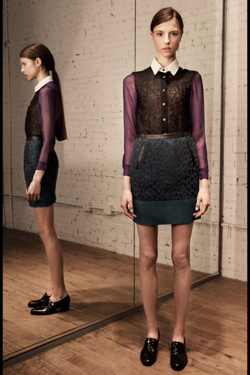 Isaac Lindsay featured in  the Timo Weiland fashion show for Pre-Fall 2013