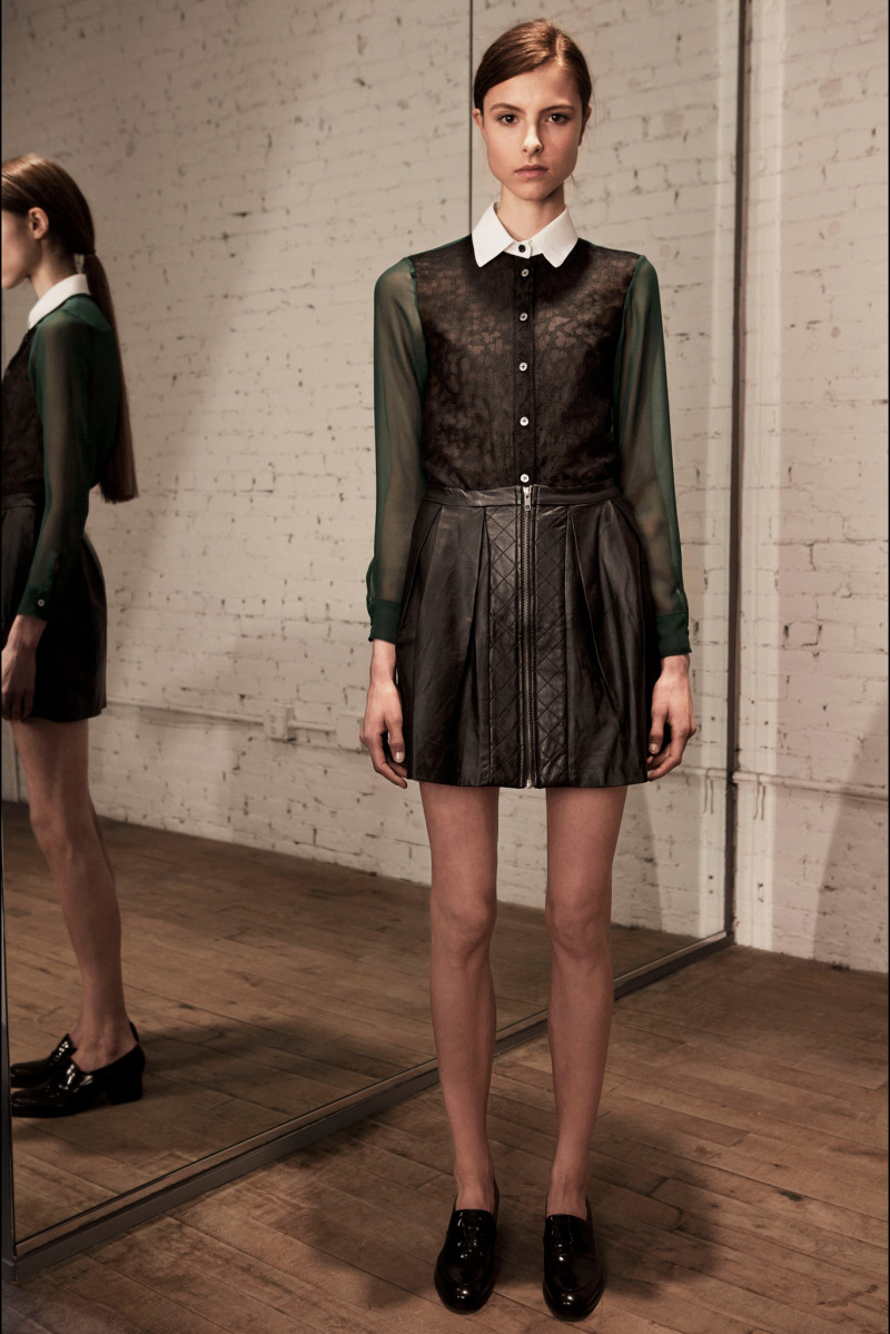 Isaac Lindsay featured in  the Timo Weiland fashion show for Pre-Fall 2013