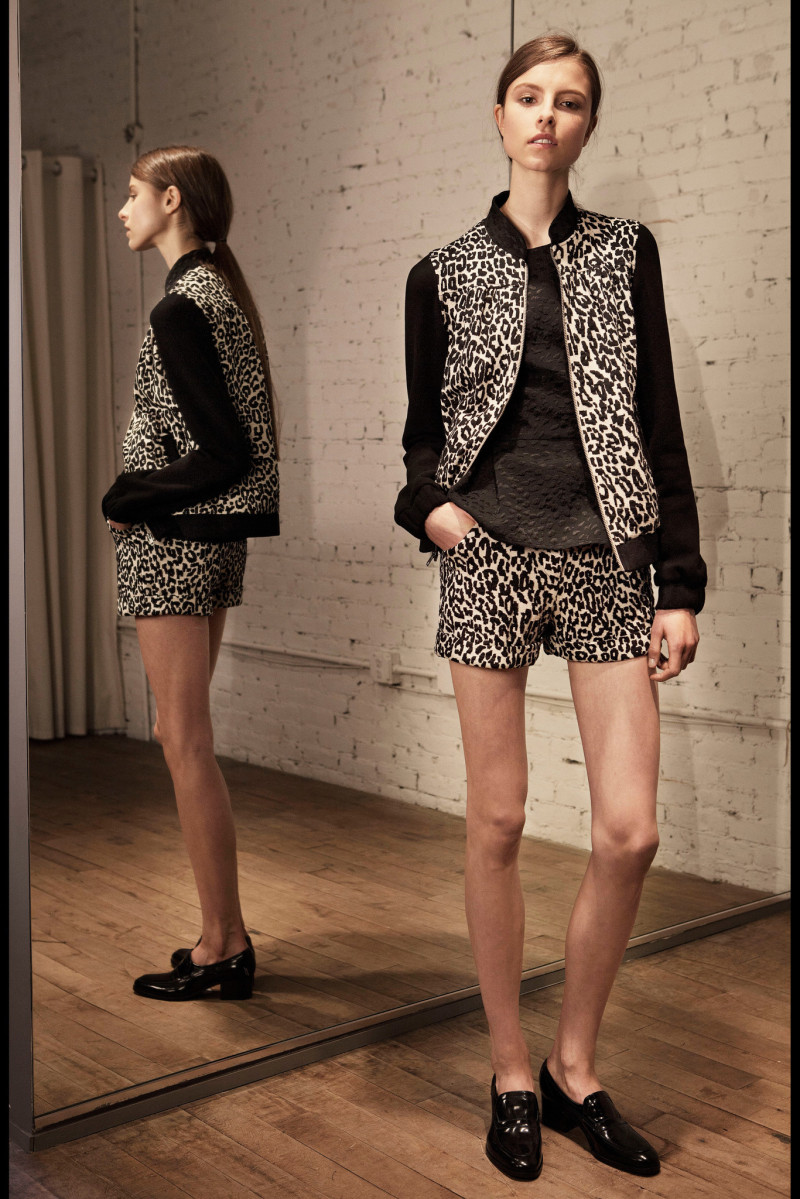 Isaac Lindsay featured in  the Timo Weiland fashion show for Pre-Fall 2013