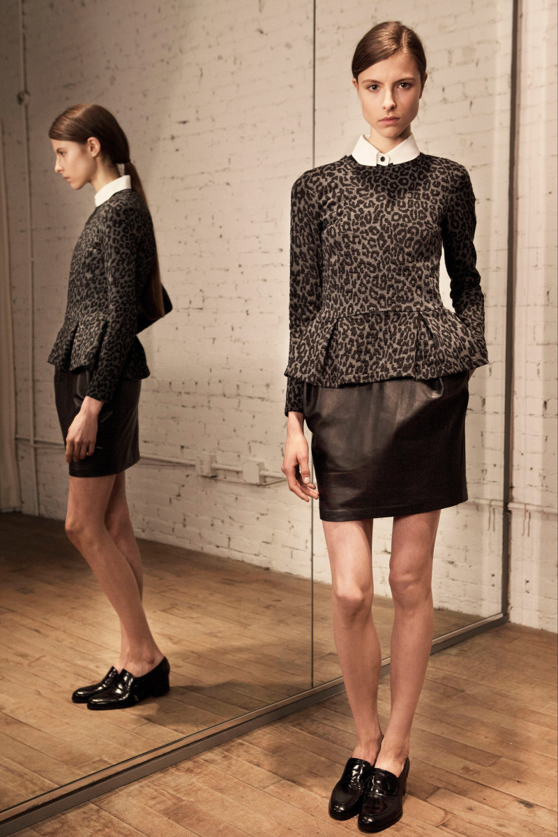 Isaac Lindsay featured in  the Timo Weiland fashion show for Pre-Fall 2013