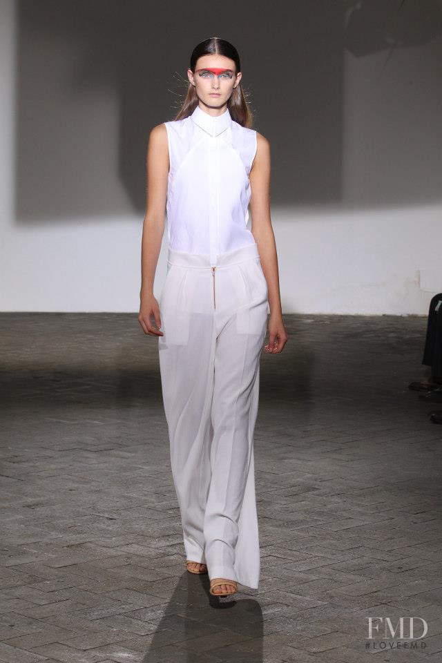 Cedric Charlier fashion show for Spring/Summer 2013