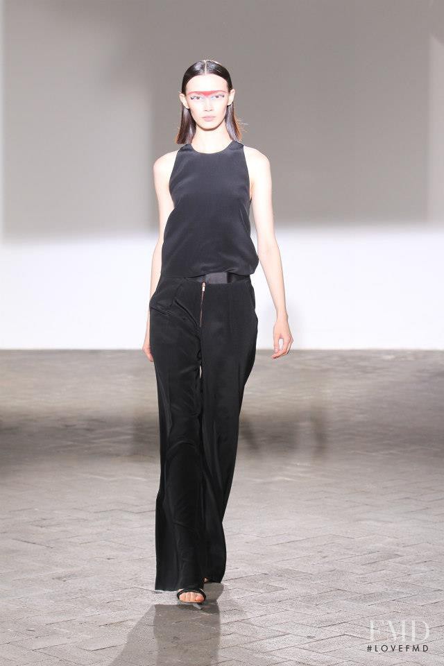 Cedric Charlier fashion show for Spring/Summer 2013