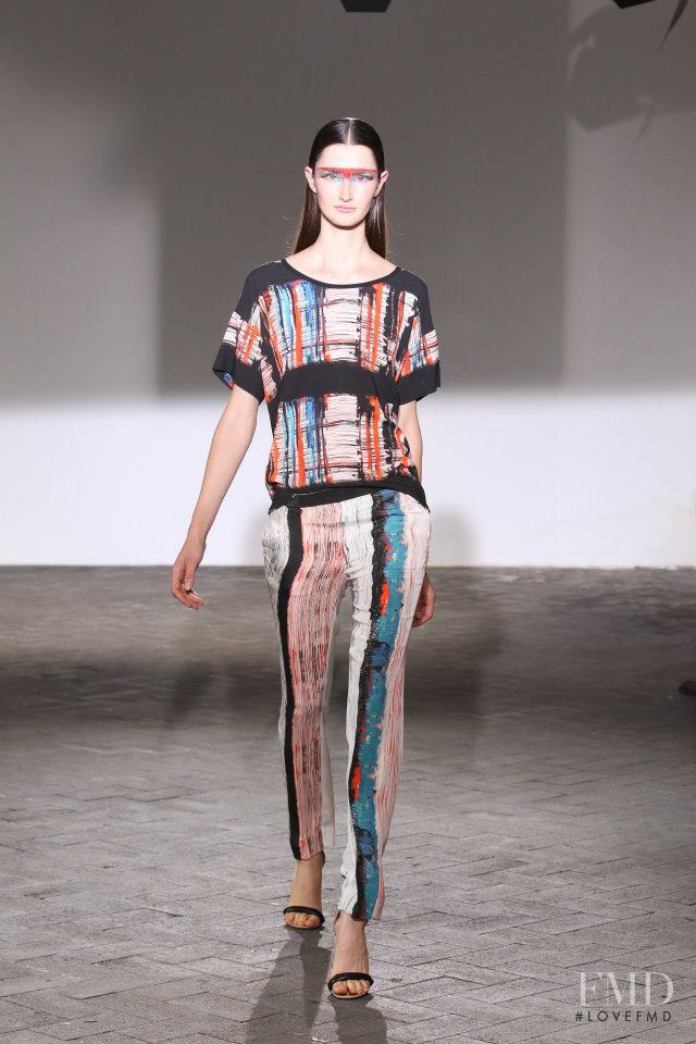 Cedric Charlier fashion show for Spring/Summer 2013