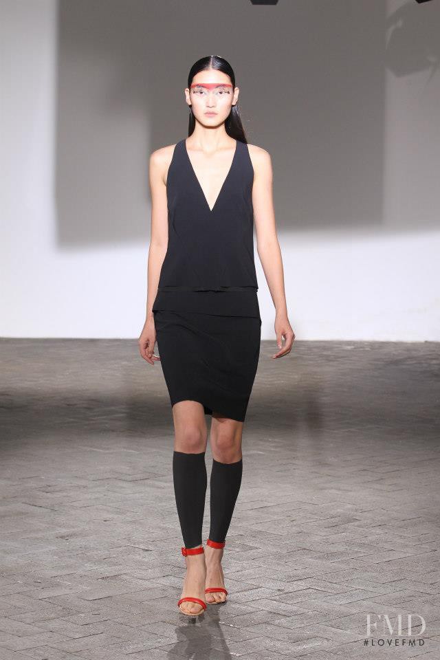 Cedric Charlier fashion show for Spring/Summer 2013