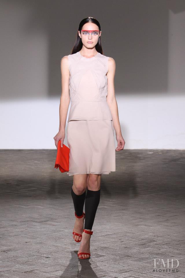 Cedric Charlier fashion show for Spring/Summer 2013