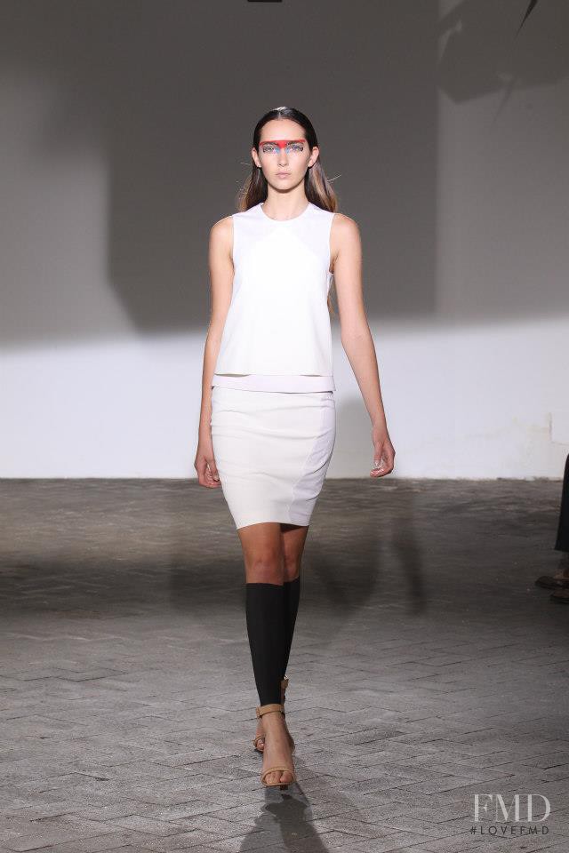 Cedric Charlier fashion show for Spring/Summer 2013