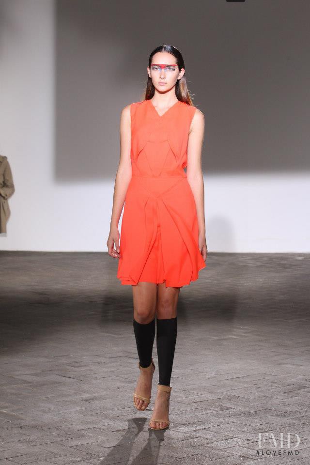 Cedric Charlier fashion show for Spring/Summer 2013