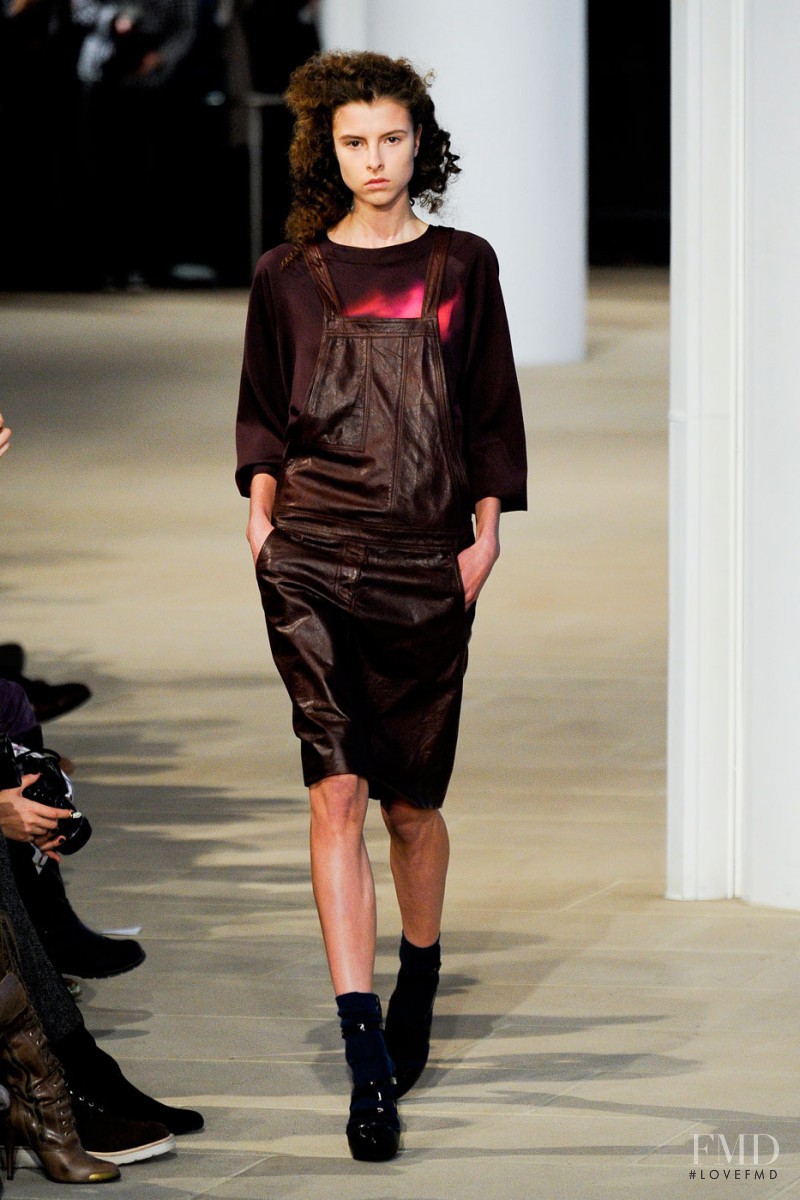 Isaac Lindsay featured in  the Cynthia Rowley fashion show for Autumn/Winter 2012