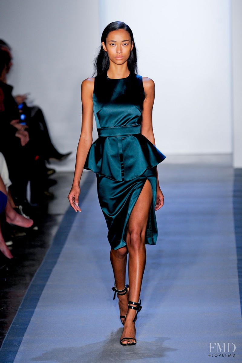 Anais Mali featured in  the Peter Som fashion show for Autumn/Winter 2012