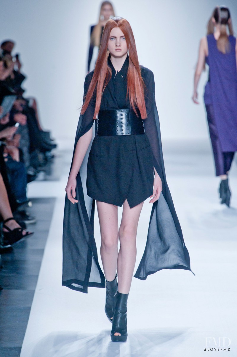 Ann Demeulemeester fashion show for Spring/Summer 2013