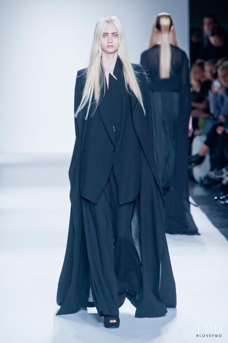 Ann Demeulemeester fashion show for Spring/Summer 2013