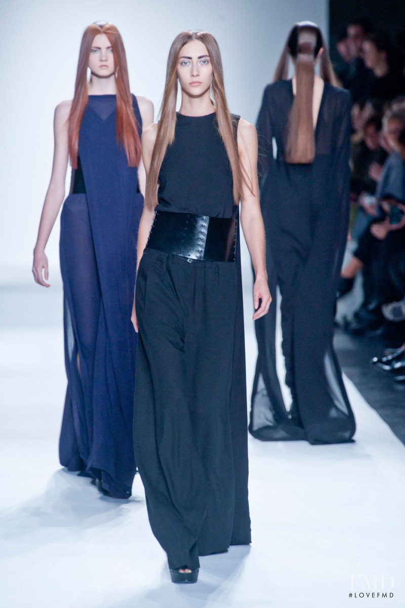 Ann Demeulemeester fashion show for Spring/Summer 2013