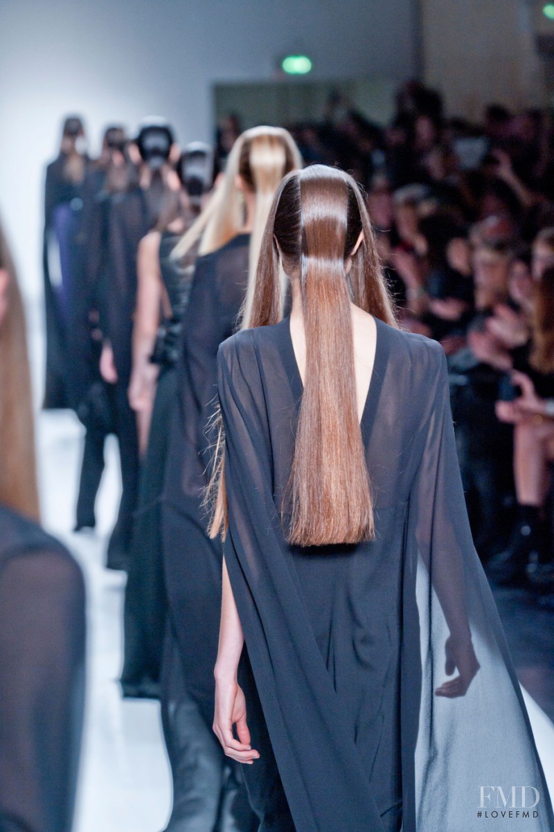 Ann Demeulemeester fashion show for Spring/Summer 2013