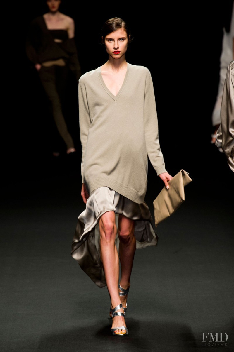 Isaac Lindsay featured in  the Allude fashion show for Spring/Summer 2013