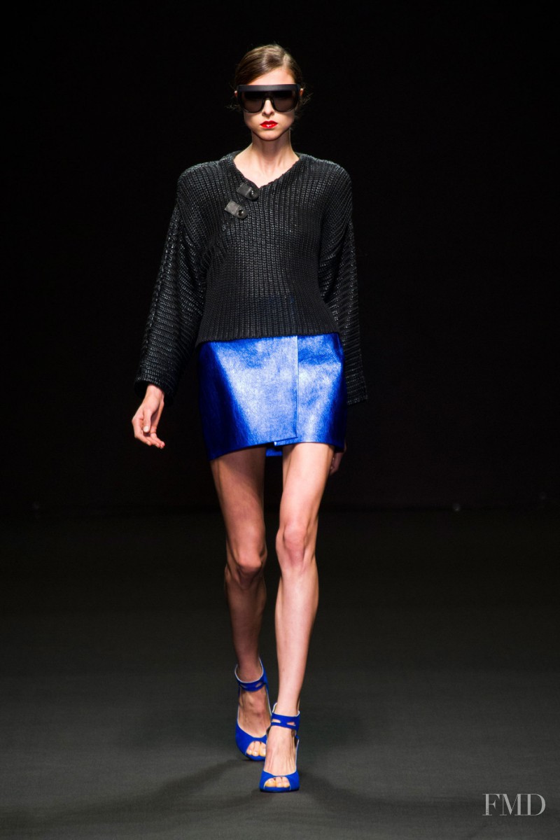 Isaac Lindsay featured in  the Allude fashion show for Spring/Summer 2013