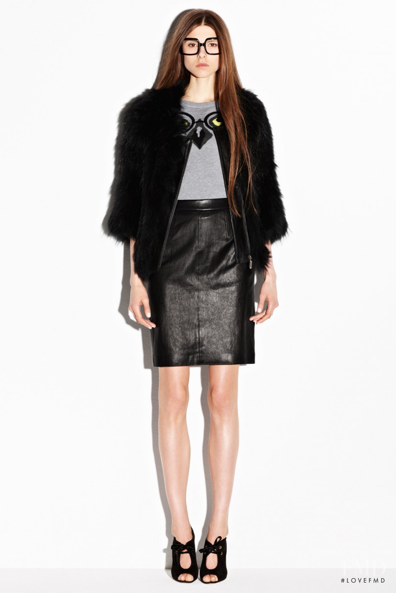 Isaac Lindsay featured in  the Milly fashion show for Pre-Fall 2013
