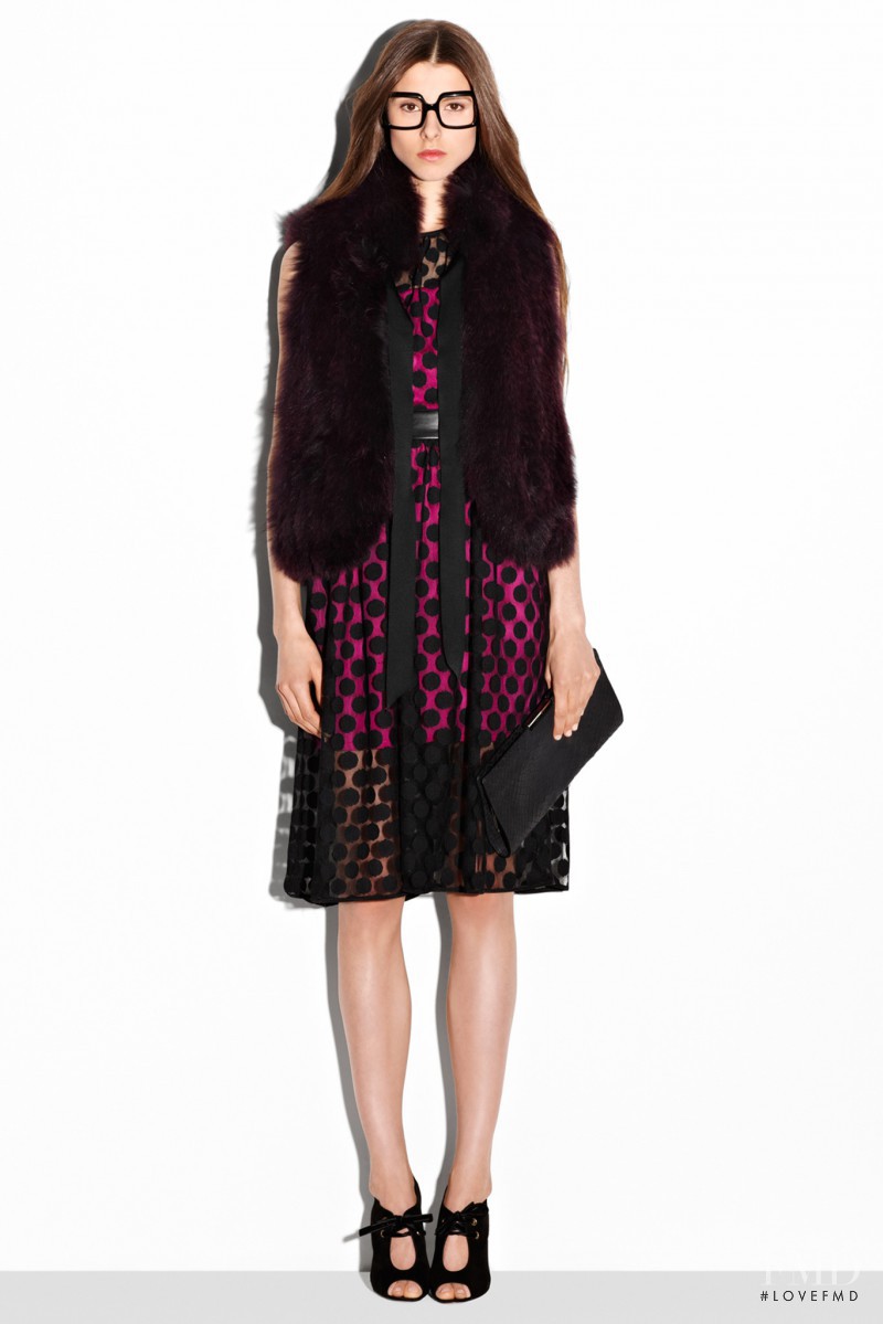 Isaac Lindsay featured in  the Milly fashion show for Pre-Fall 2013