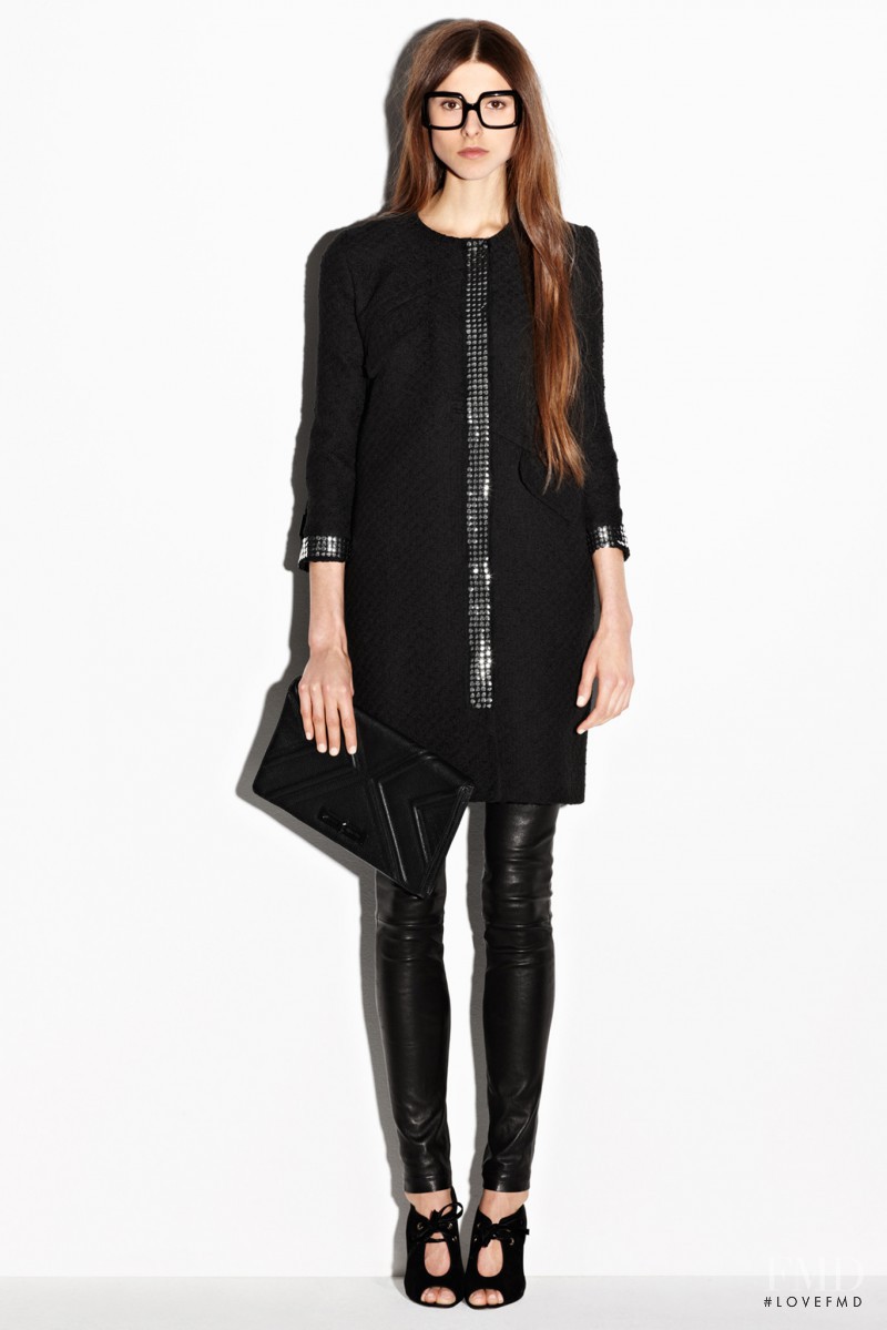 Isaac Lindsay featured in  the Milly fashion show for Pre-Fall 2013