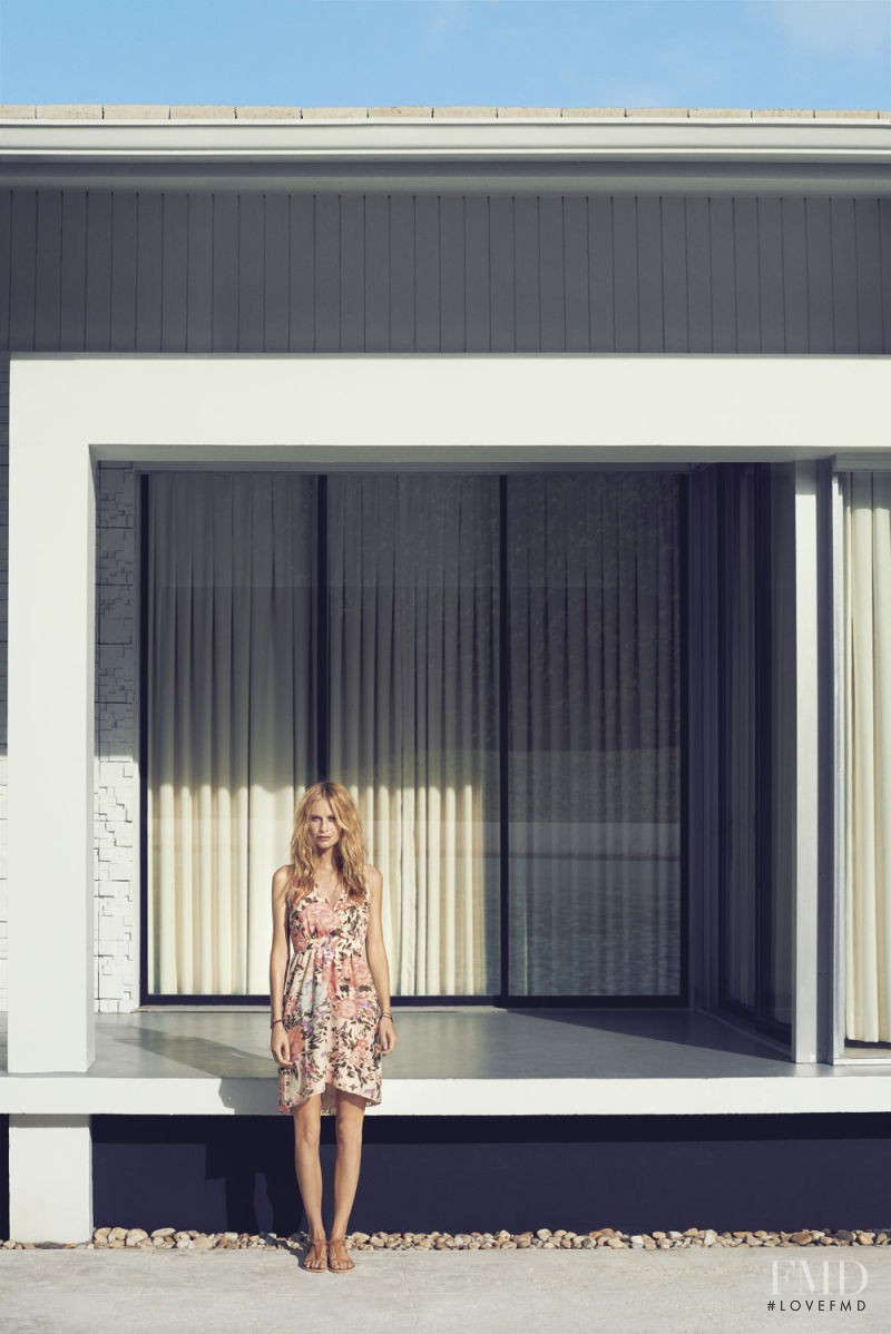 Poppy Delevingne featured in  the Vero Moda advertisement for Spring/Summer 2013