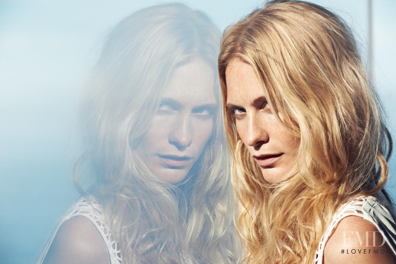 Poppy Delevingne featured in  the Vero Moda advertisement for Spring/Summer 2013