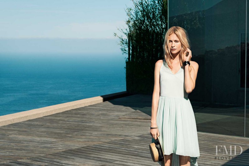 Poppy Delevingne featured in  the Vero Moda advertisement for Spring/Summer 2013