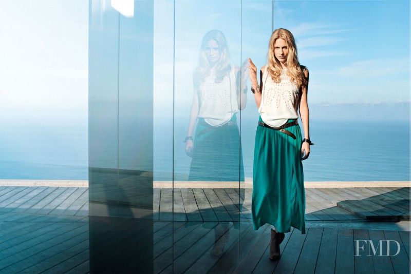 Poppy Delevingne featured in  the Vero Moda advertisement for Spring/Summer 2013