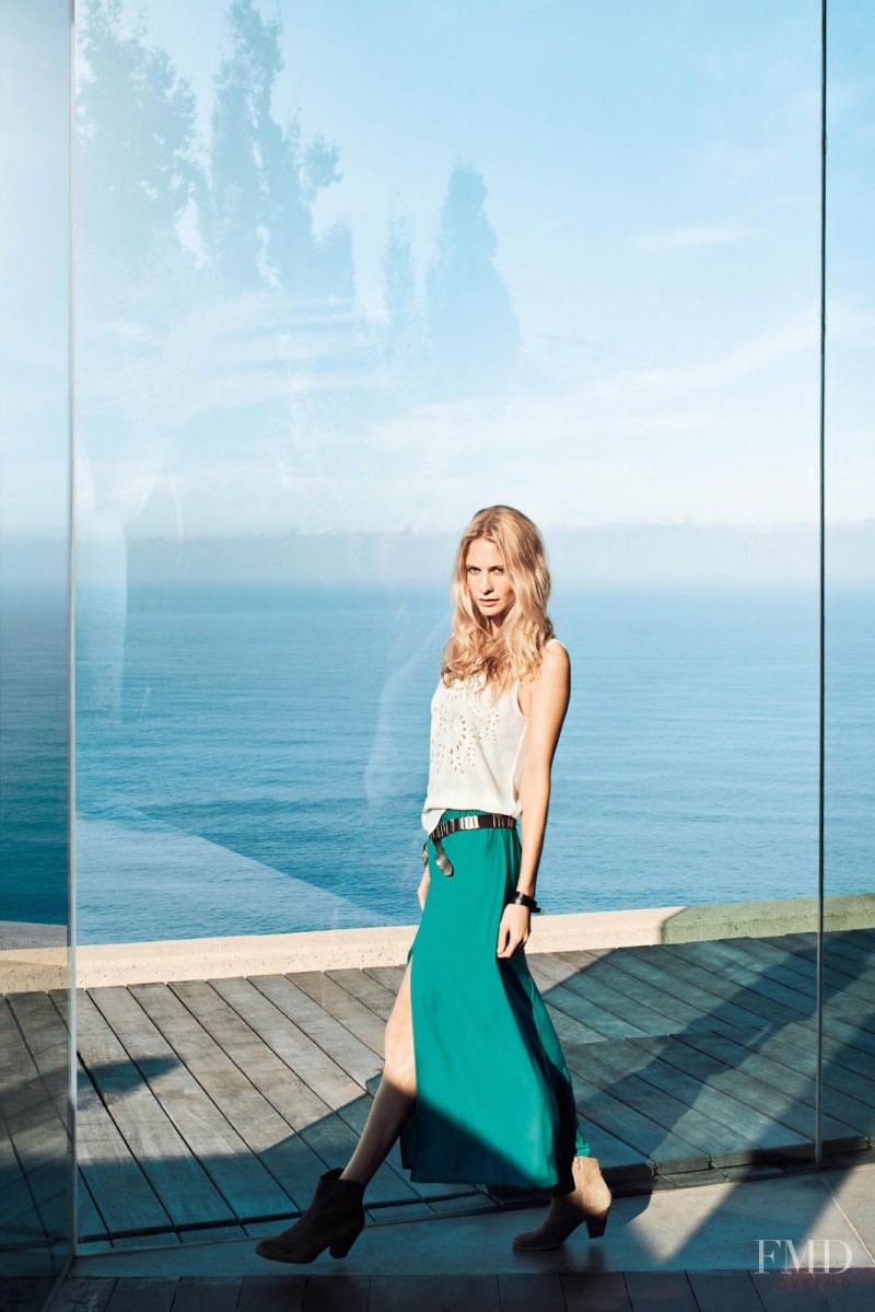 Poppy Delevingne featured in  the Vero Moda advertisement for Spring/Summer 2013