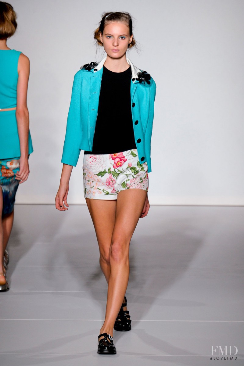 Clements Ribeiro fashion show for Spring/Summer 2013