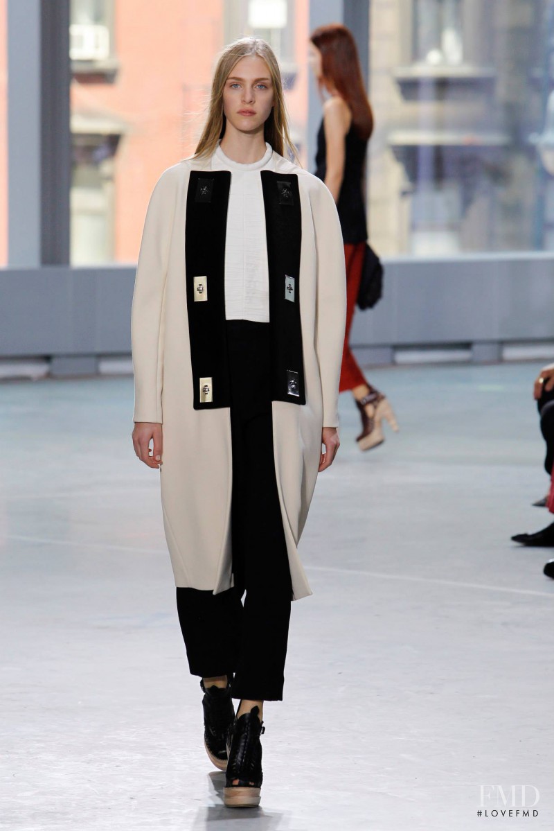Hedvig Palm featured in  the Proenza Schouler fashion show for Spring/Summer 2014