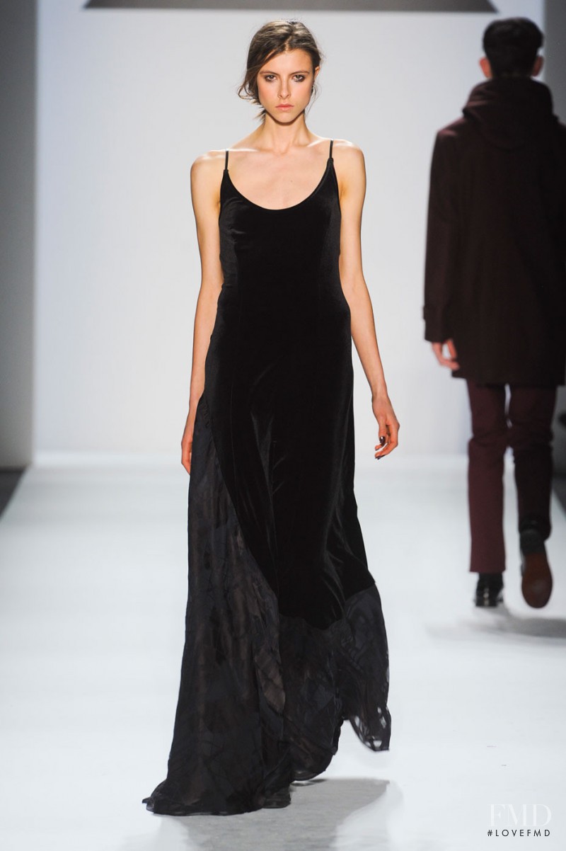 Isaac Lindsay featured in  the Timo Weiland fashion show for Autumn/Winter 2012