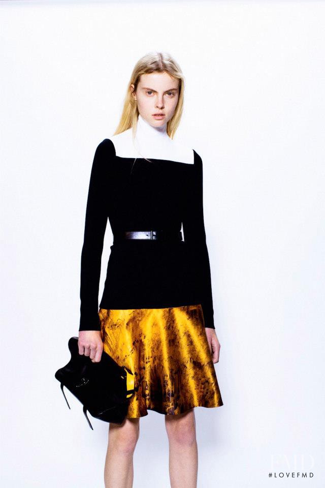 Wylie Hays featured in  the Proenza Schouler fashion show for Pre-Fall 2013