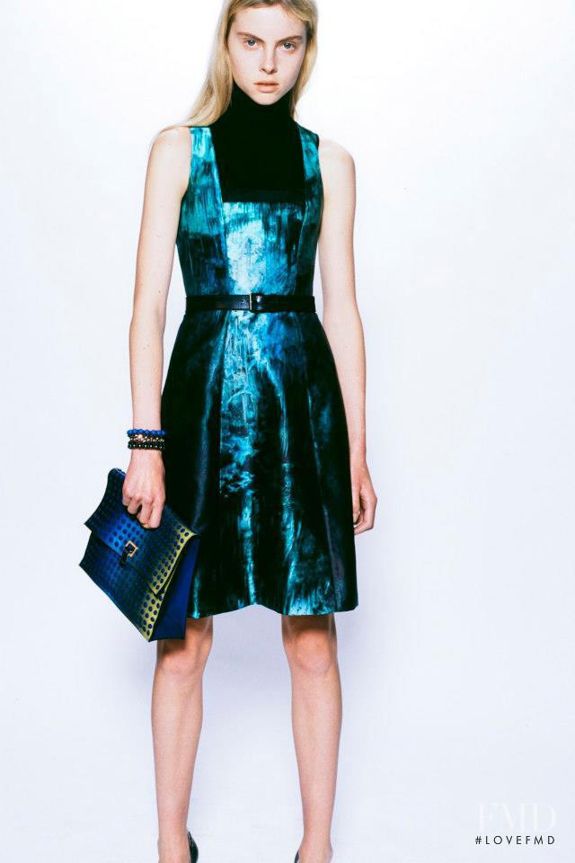 Wylie Hays featured in  the Proenza Schouler fashion show for Pre-Fall 2013
