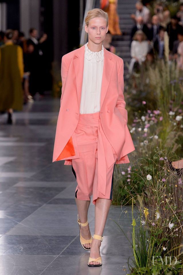 Sofie Hemmet featured in  the Paul Smith fashion show for Spring/Summer 2017