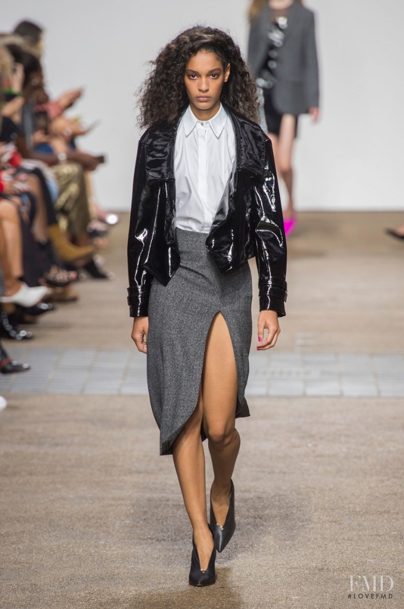 Luisana Gonzalez featured in  the Topshop fashion show for Spring/Summer 2017