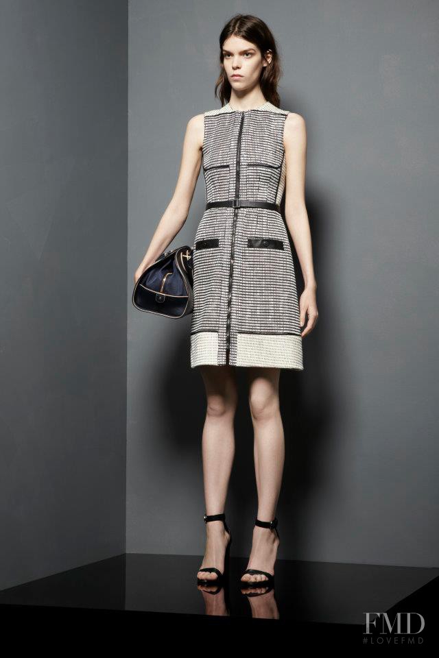 Meghan Collison featured in  the Proenza Schouler fashion show for Pre-Spring 2013