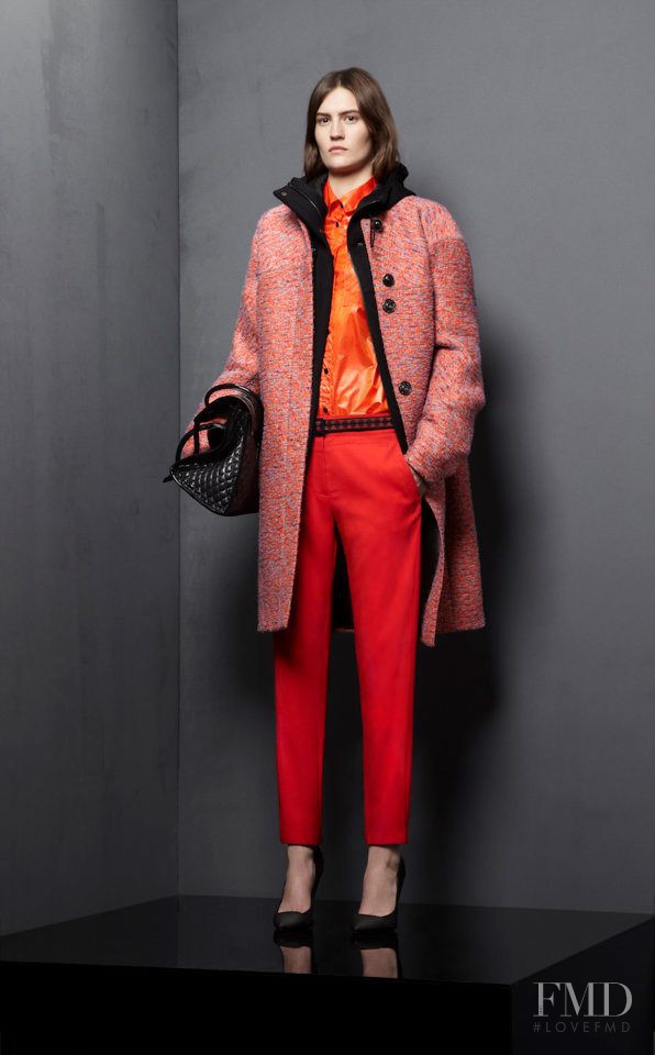Maria Bradley featured in  the Proenza Schouler fashion show for Pre-Fall 2012