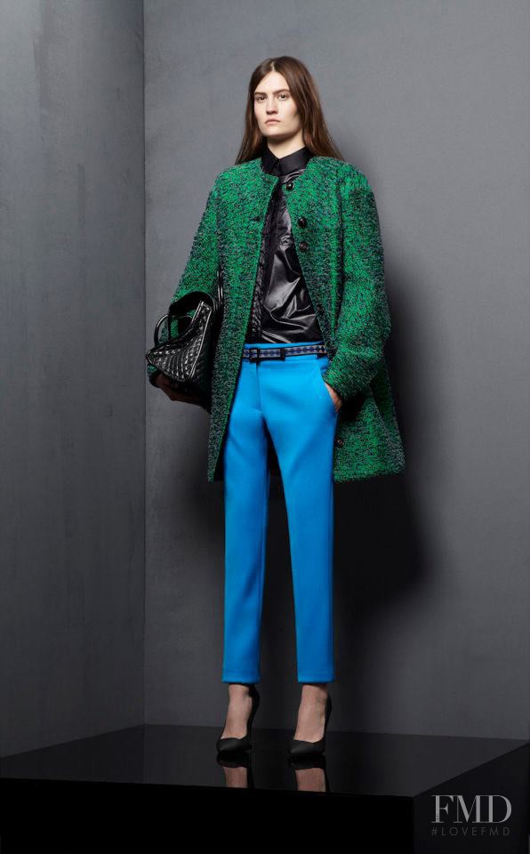 Maria Bradley featured in  the Proenza Schouler fashion show for Pre-Fall 2012