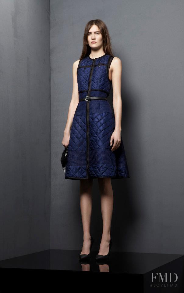 Maria Bradley featured in  the Proenza Schouler fashion show for Pre-Fall 2012